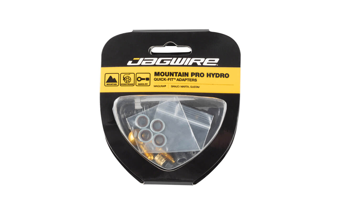 Jagwire Pro Disc Brake Hydraulic Hose Quick-Fit Adaptor for Magura Gustav, Marta