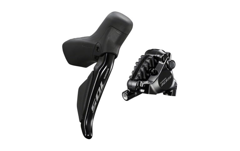 Shimano 105 ST-R7170-R Di2 Shift/Brake Lever with BR-R7170 Hydraulic Disc Brake Caliper - Rear