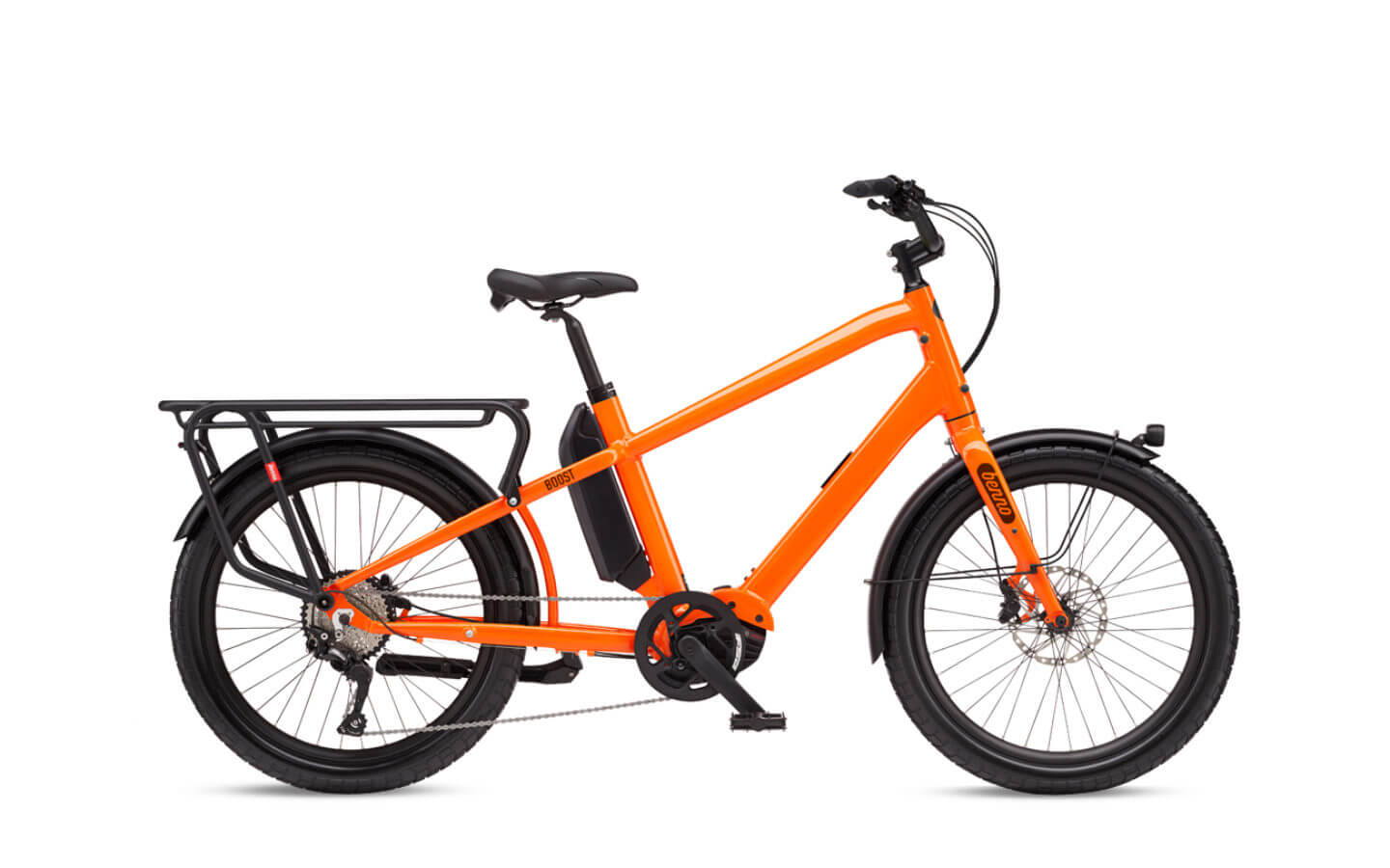 Benno Boost E 10D Neon Orange Electric Bike - Propel Electric Bikes