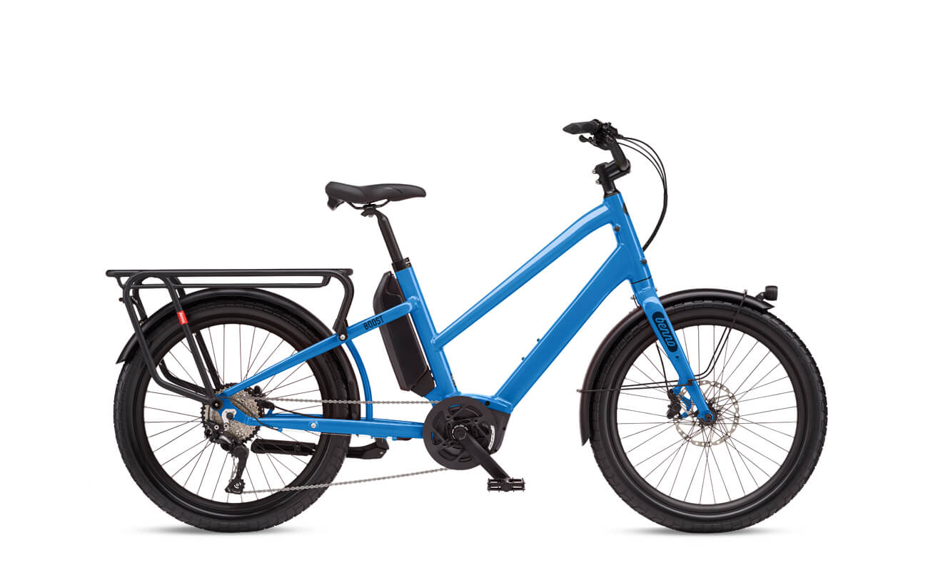Benno Boost E 10D Performance Low-Step Machine Blue - Propel Electric Bikes