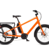 Benno Boost E 10D Neon Orange Longtail Cargo E-Bike - Propel Electric Bikes
