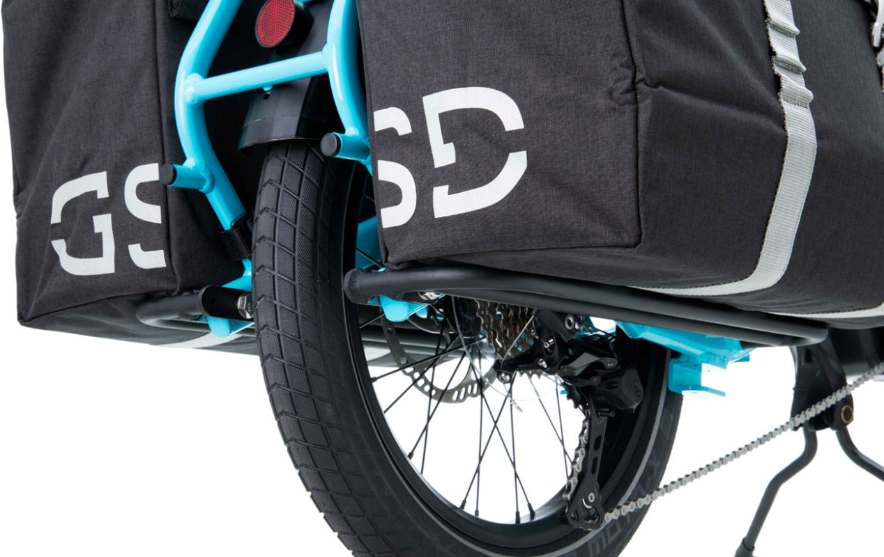 Tern Sidekick Lower Deck with Luggage - Propel E-Bikes