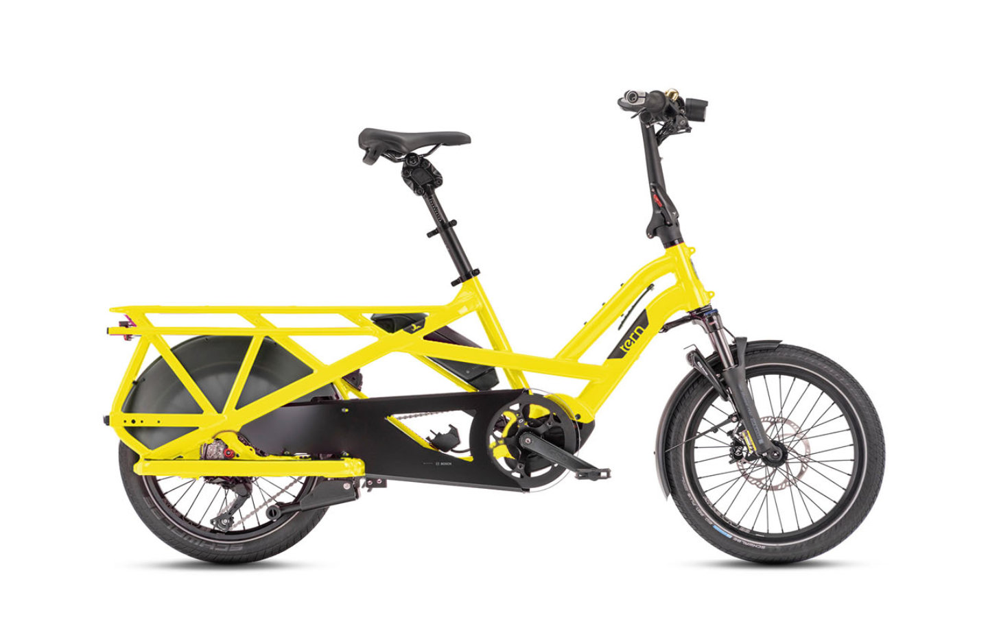 Tern GSD S10 LX School Bus Yellow - Propel Electric Bikes