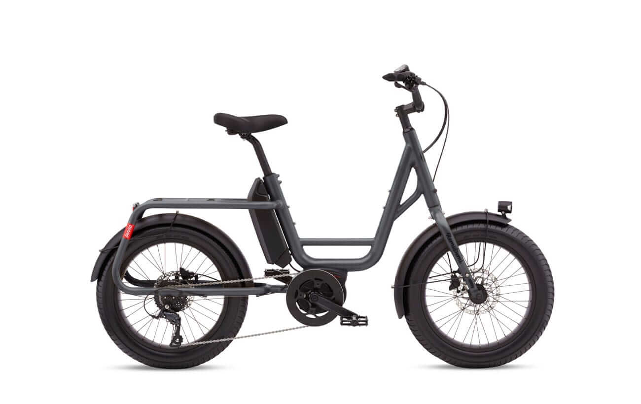 Benno RemiDemi Anthracite Gray Utility Electric Fun Bike - Propel Electric Bikes