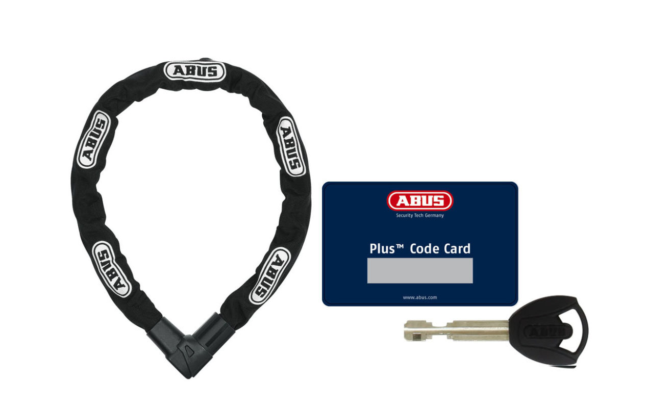 Abus City Chain 1010 Bike Chain Lock 110 cm Black: Propel Electric Bikes